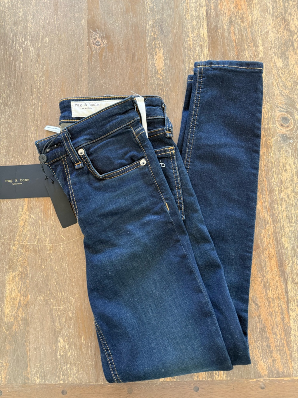 rag & bone cate skinny jeans - size 23 - brand new